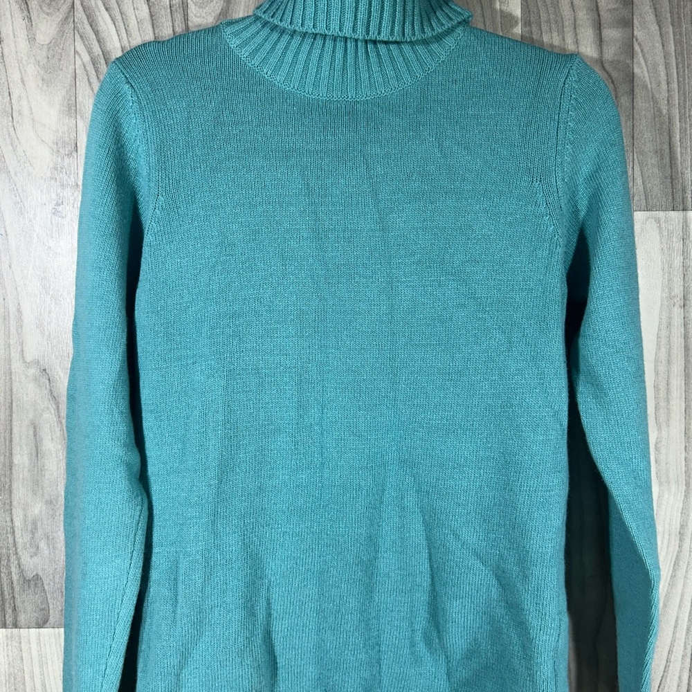 Benedetta B Teal Knit Sweater M